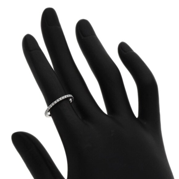 BVLGARI 18k White Gold Diamond Ring - Picture 7 of 9